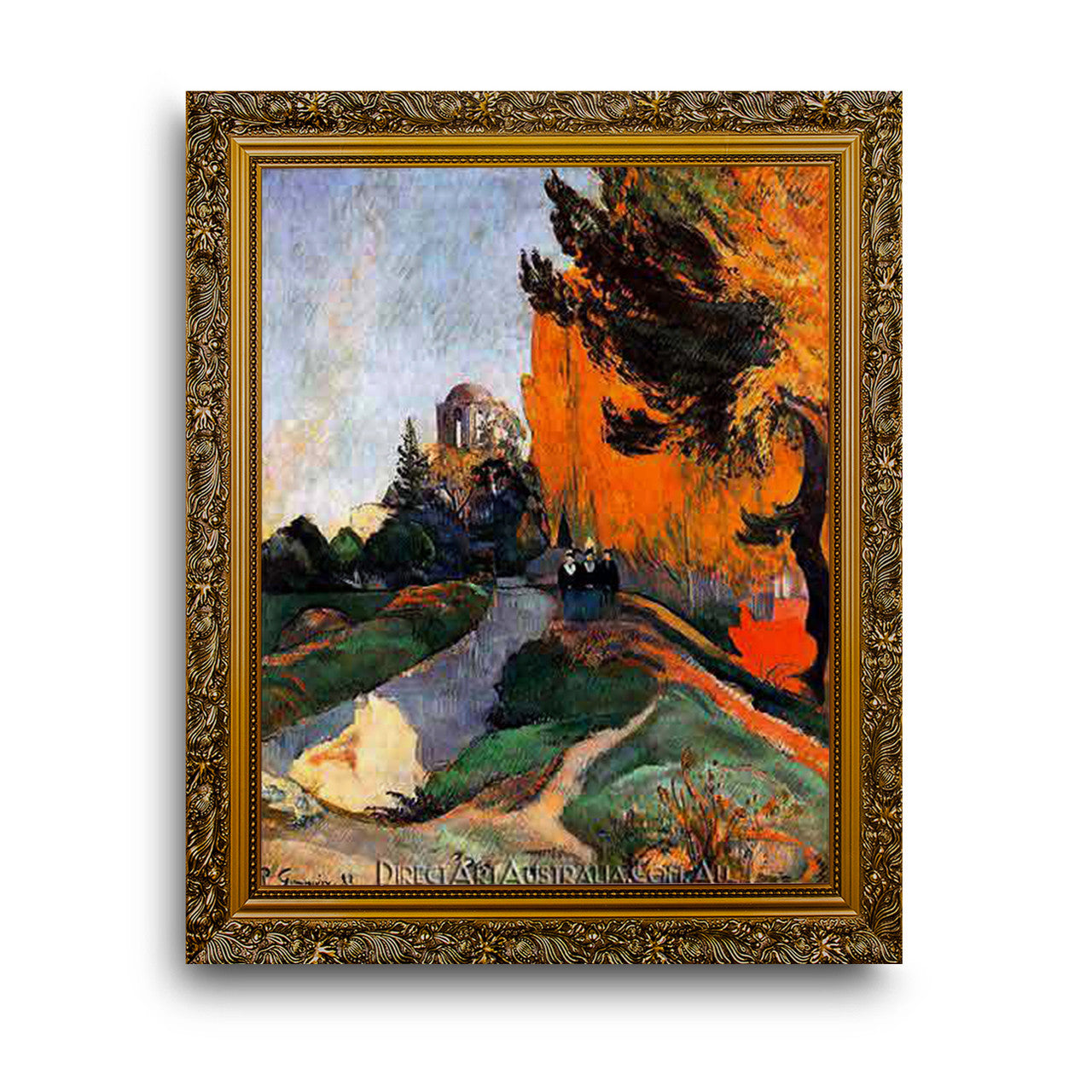 Gold Ornate Outer Frame