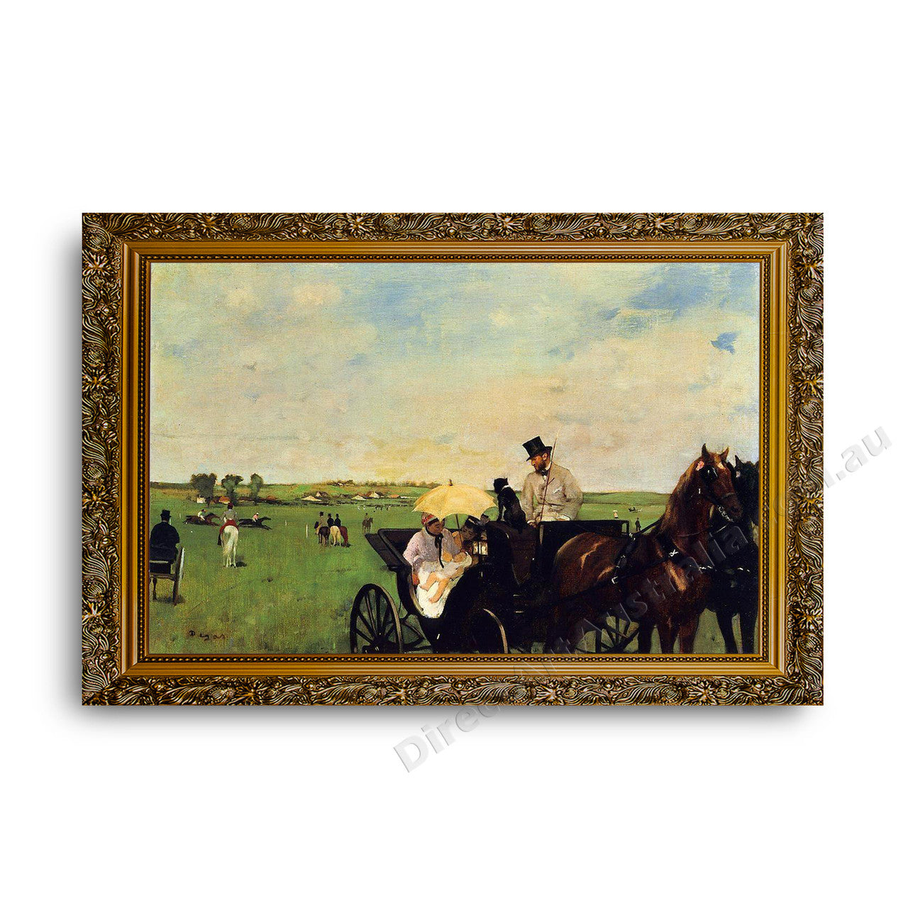 Gold Ornate Outer Frame