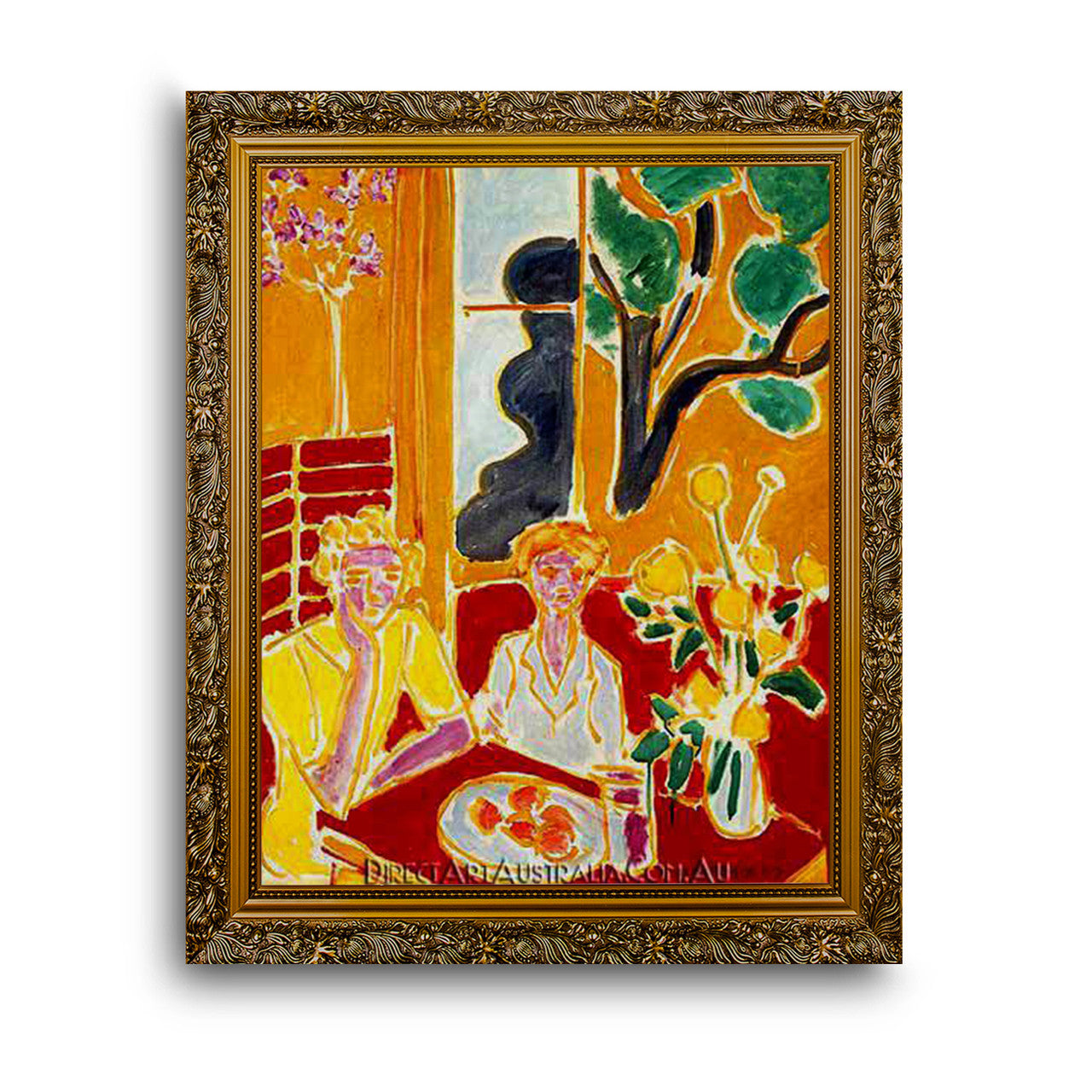 Gold Ornate Outer Frame