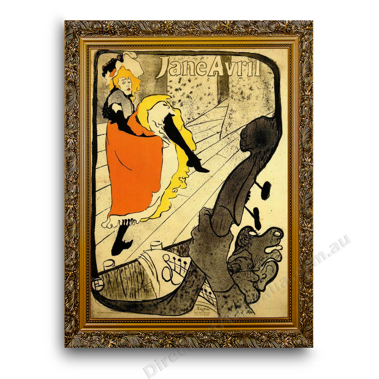 Gold Ornate Outer Frame