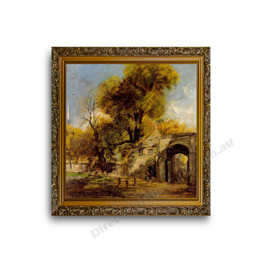 Gold Ornate Outer Frame