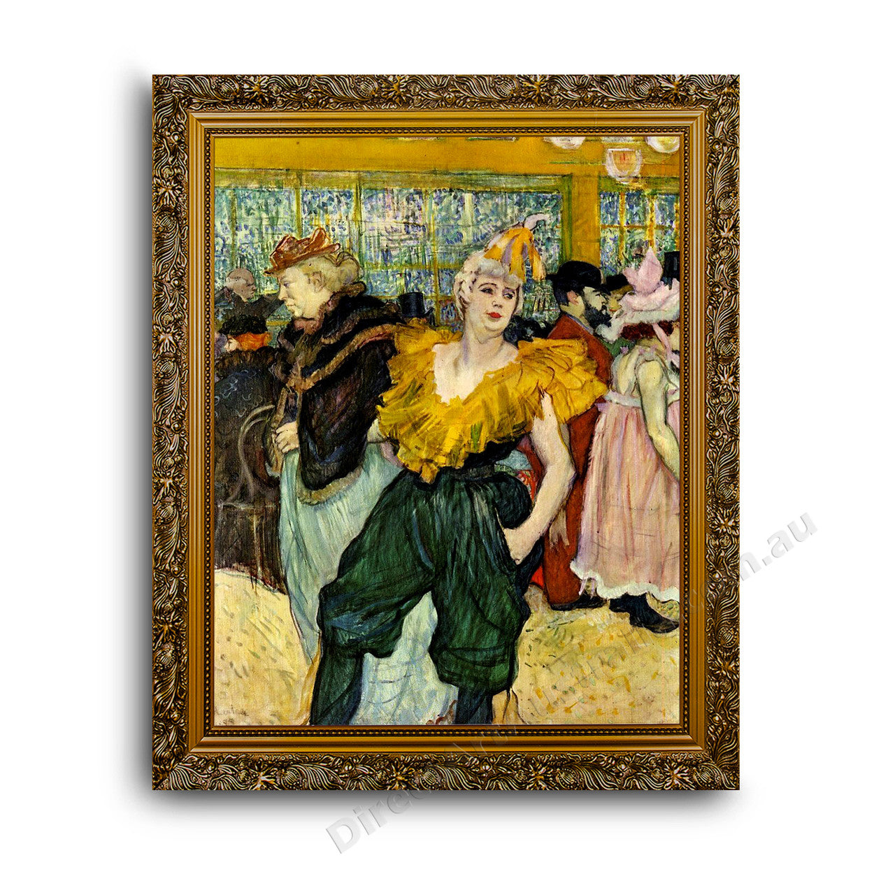 Gold Ornate Outer Frame