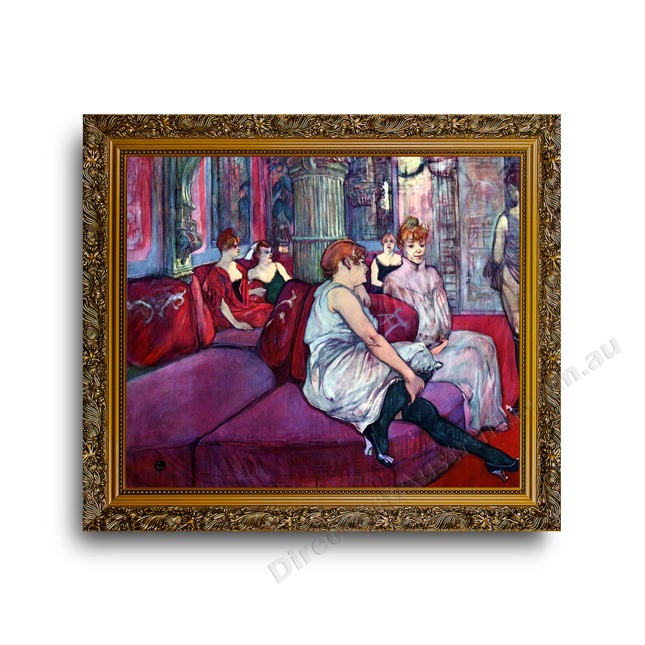 Gold Ornate Outer Frame