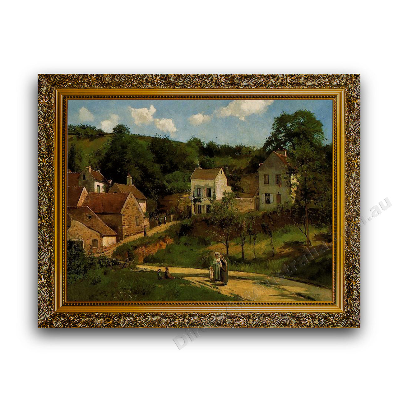 Gold Ornate Outer Frame