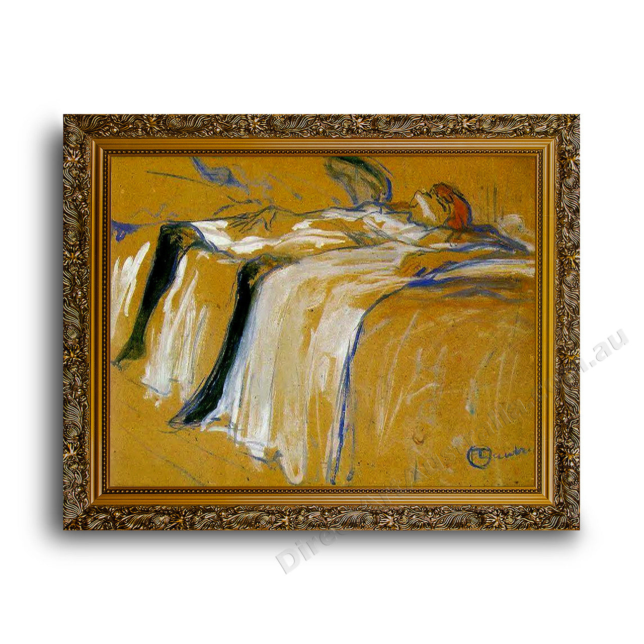 Gold Ornate Outer Frame