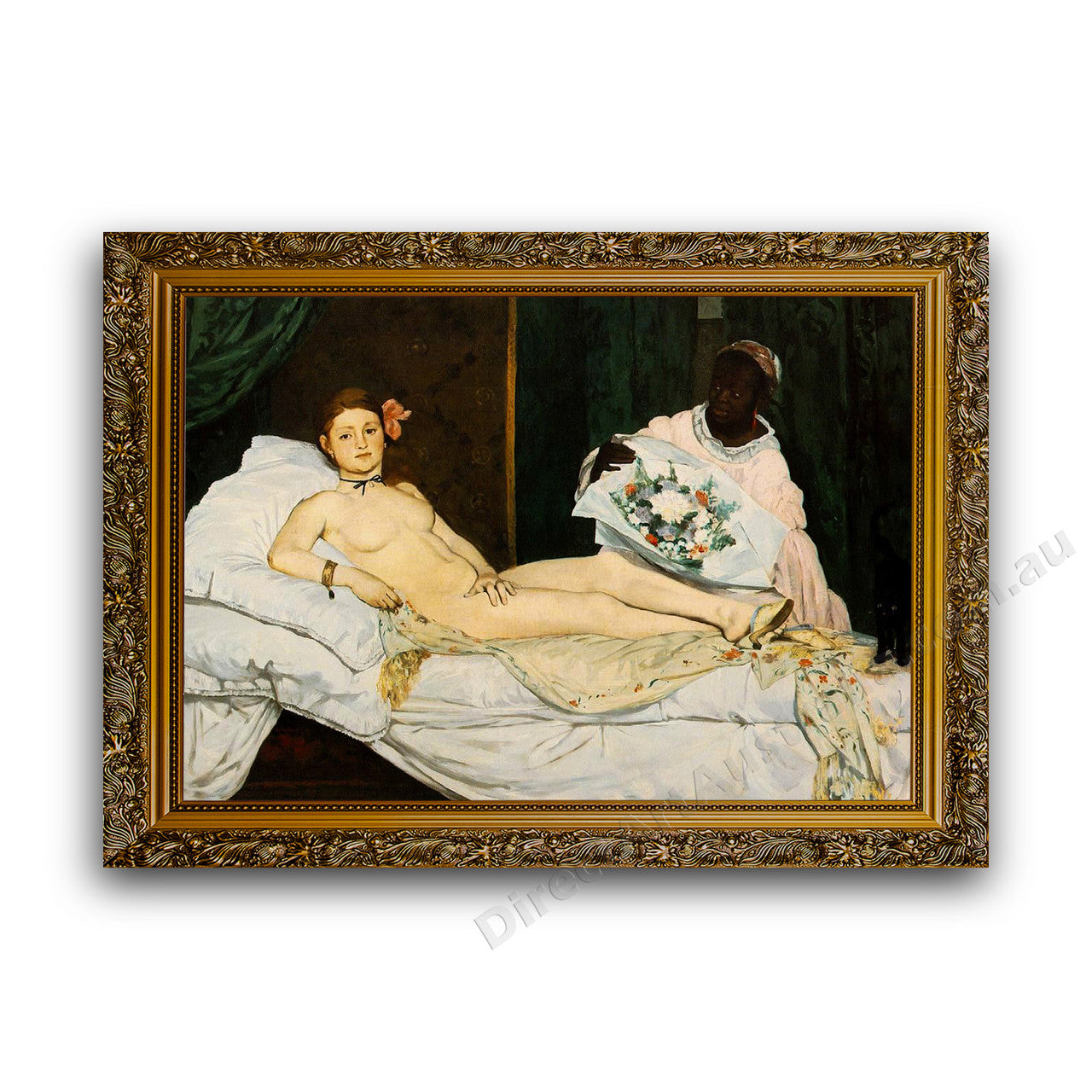 Gold Ornate Outer Frame