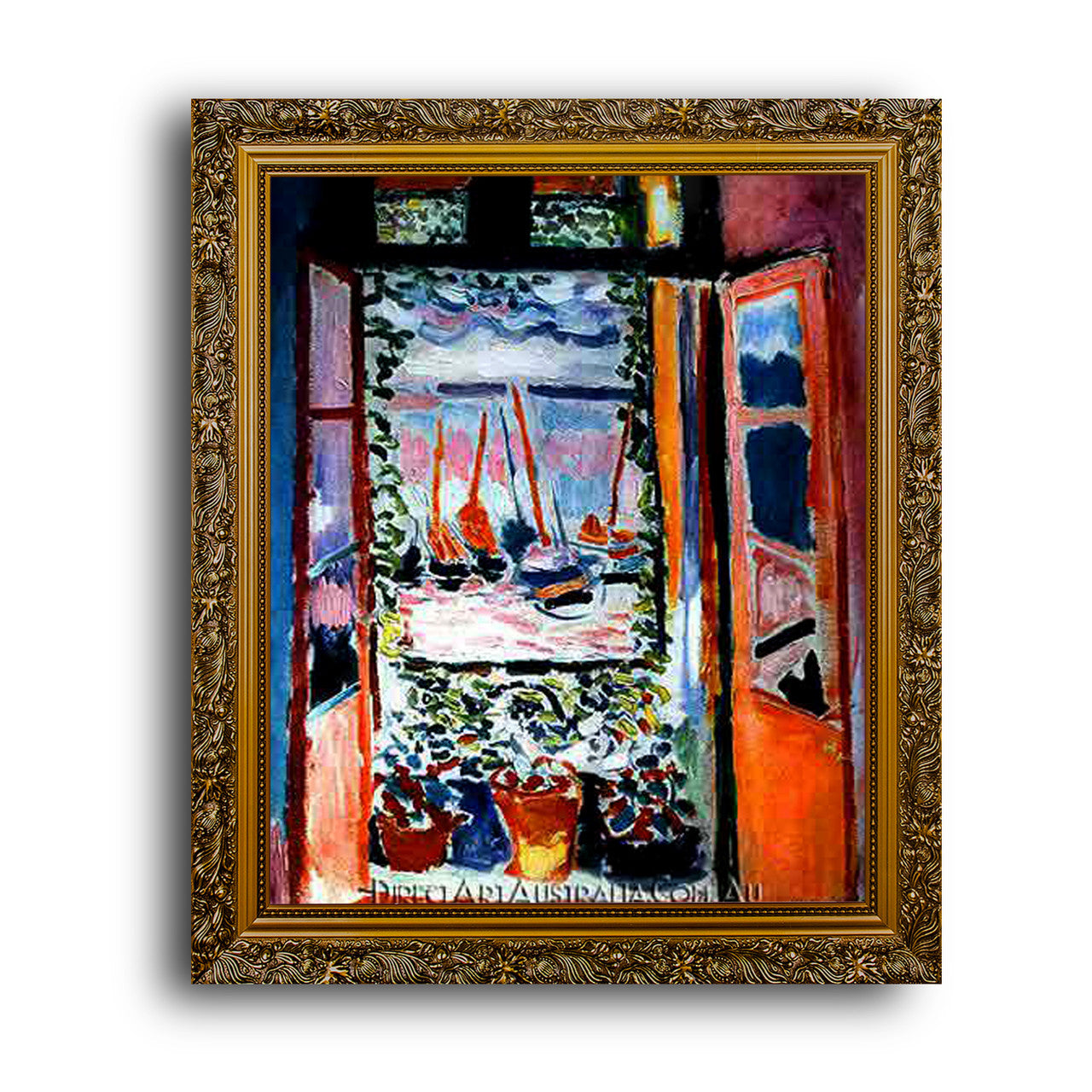 Gold Ornate Outer Frame