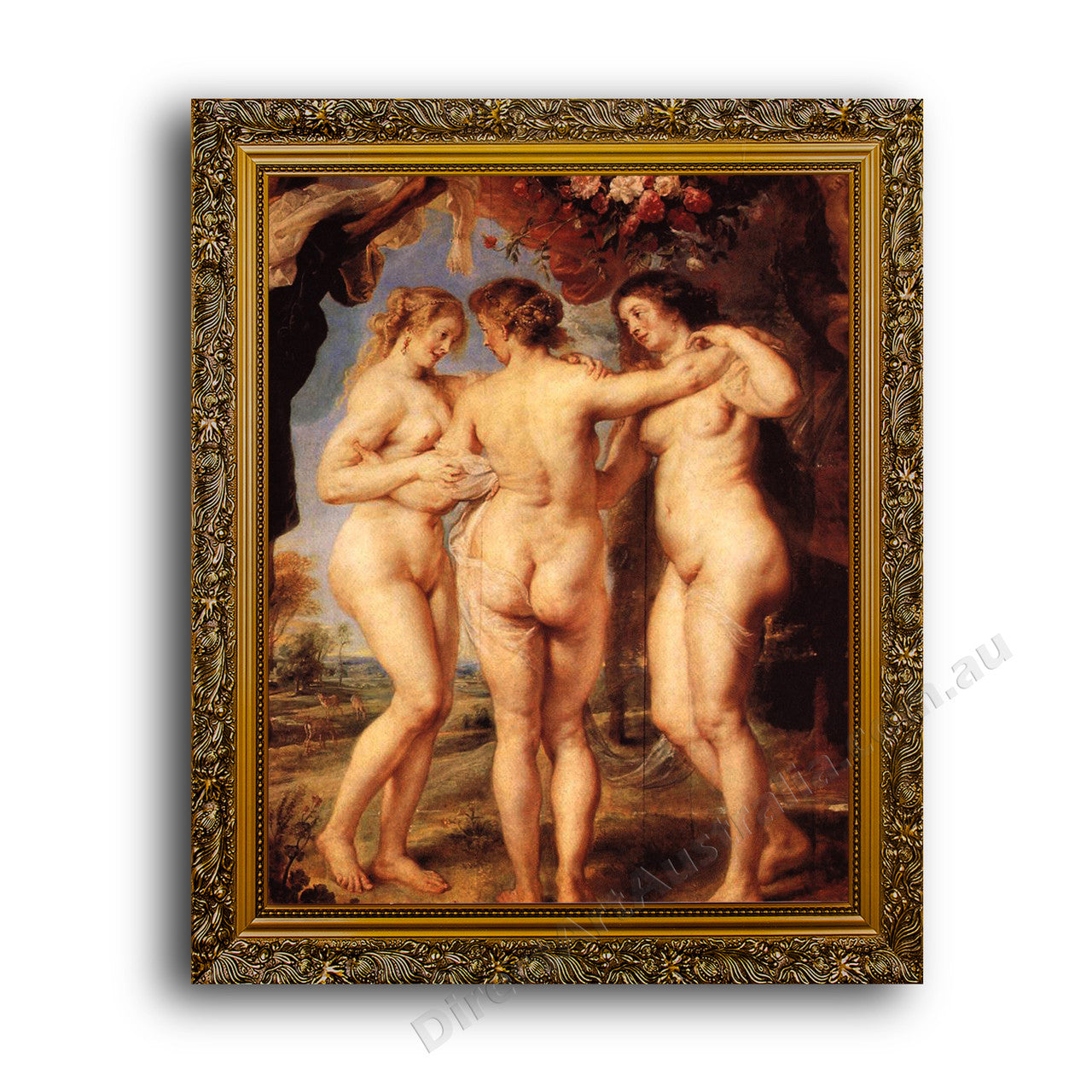 Gold Ornate Outer Frame