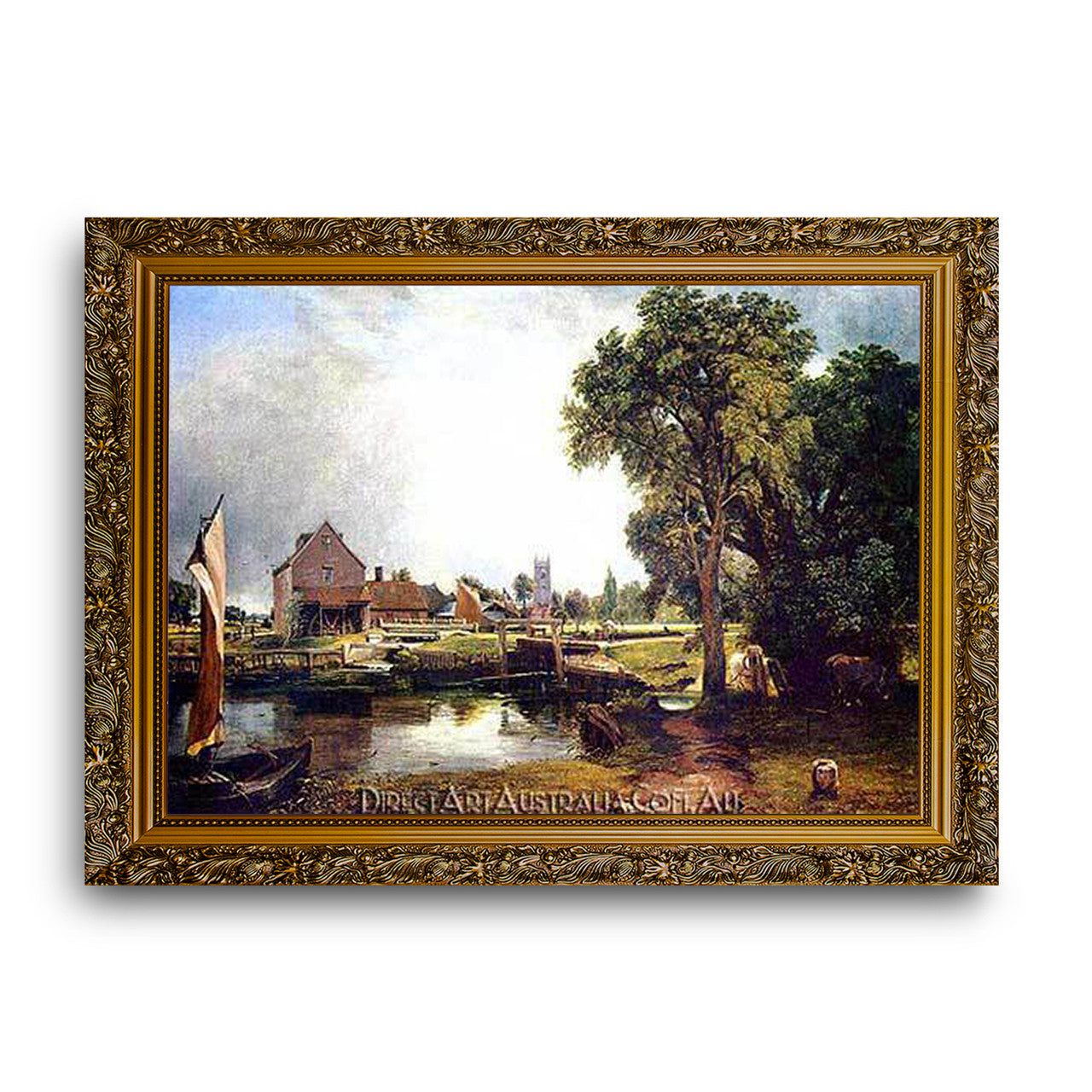 Gold Ornate Outer Frame