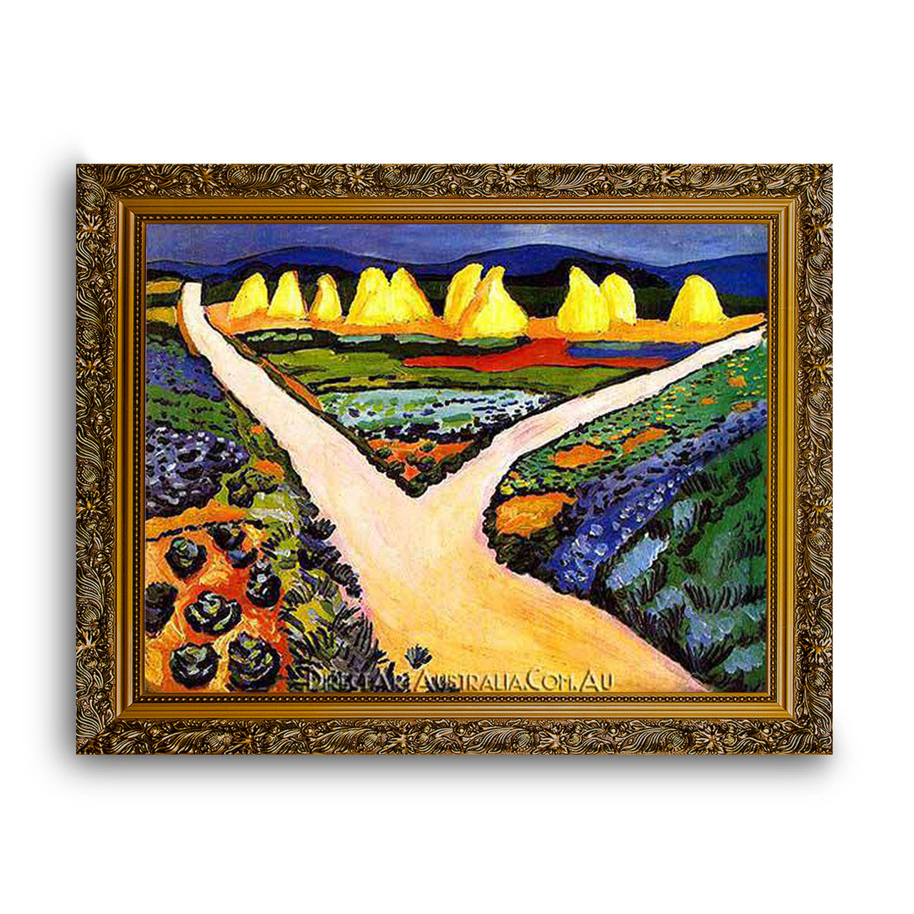 Gold Ornate Outer Frame