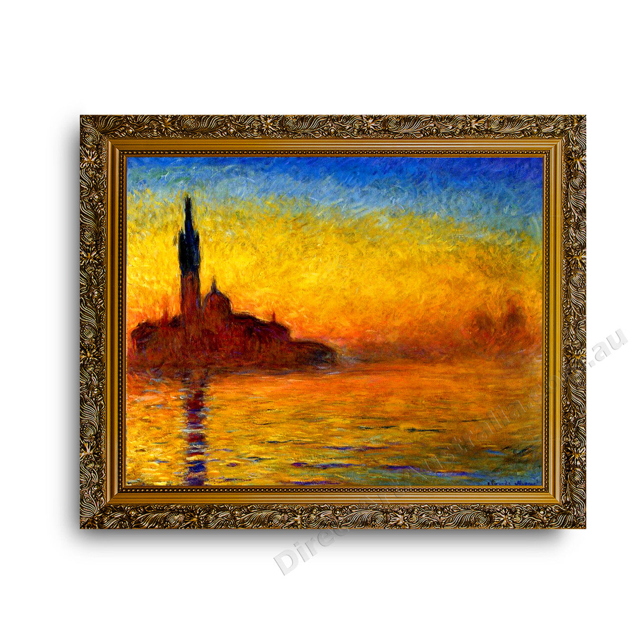 Gold Ornate Outer Frame