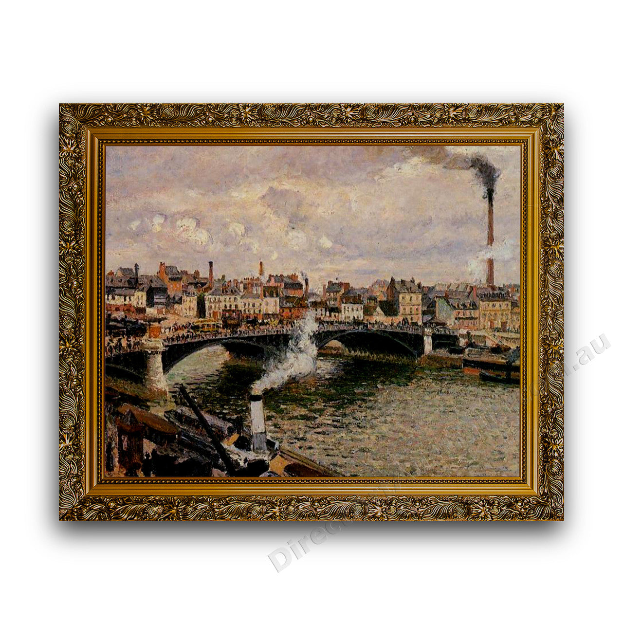 Gold Ornate Outer Frame