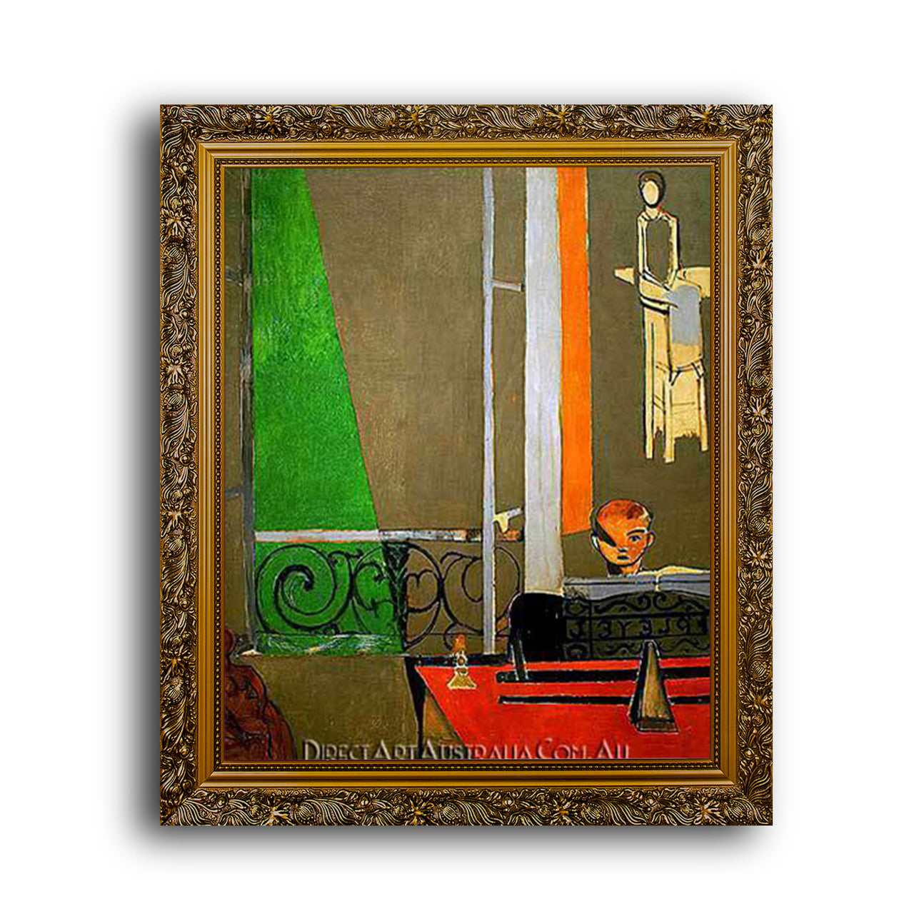 Gold Ornate Outer Frame