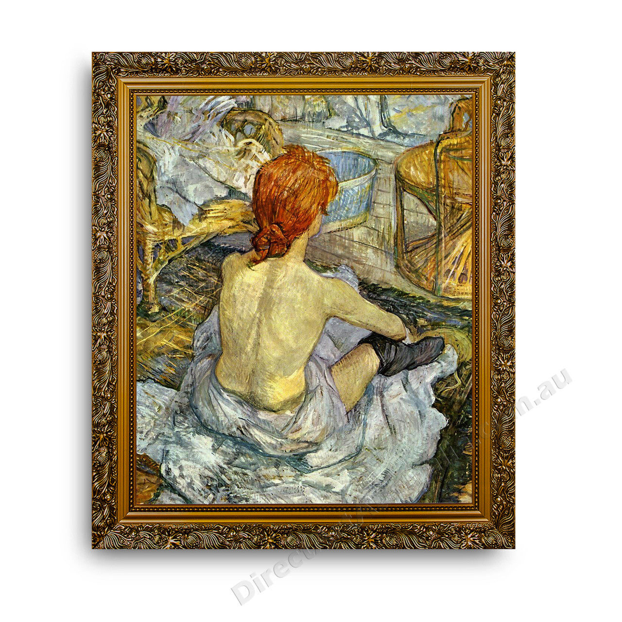 Gold Ornate Outer Frame