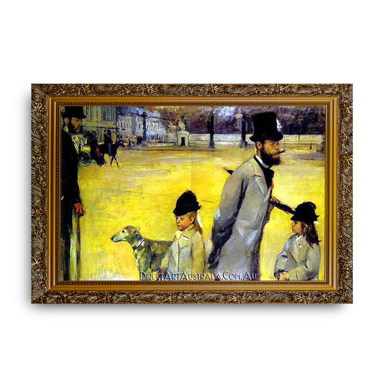 Gold Ornate Outer Frame