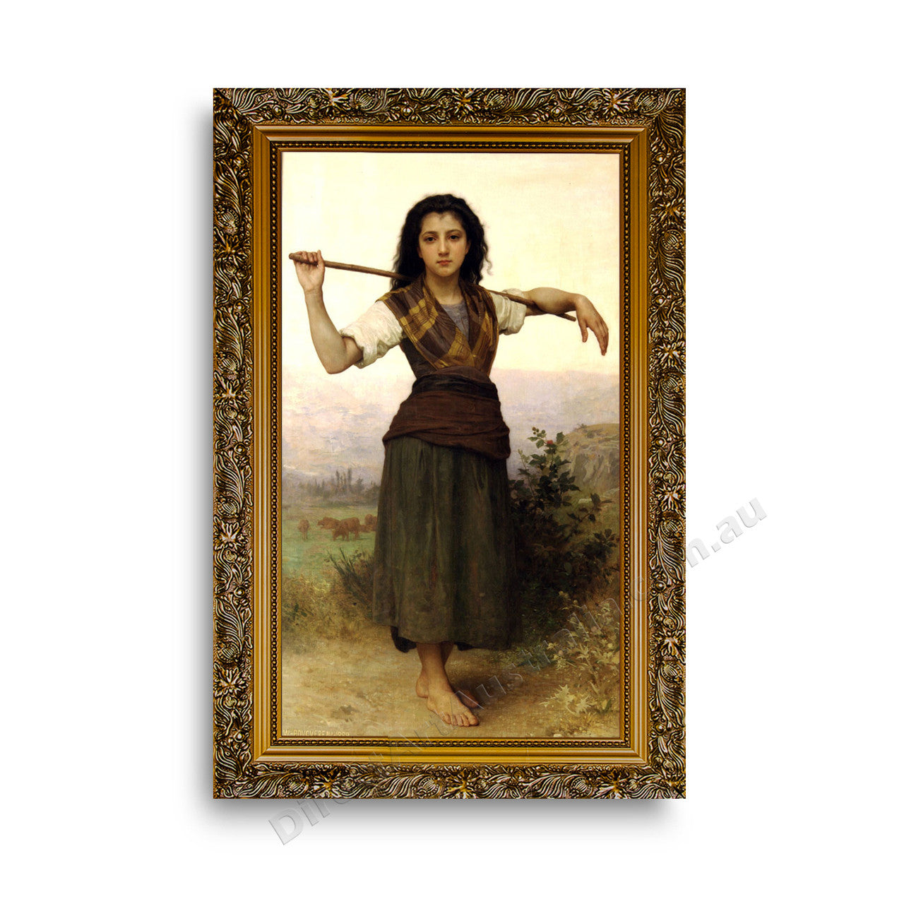 Gold Ornate Outer Frame