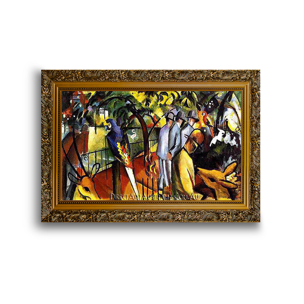 Gold Ornate Outer Frame