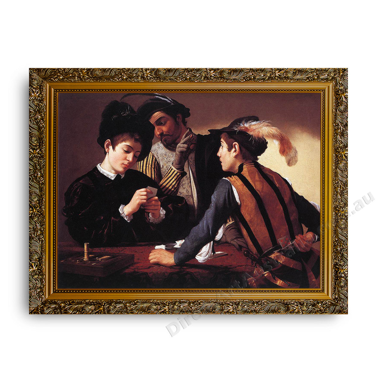 Gold Ornate Outer Frame