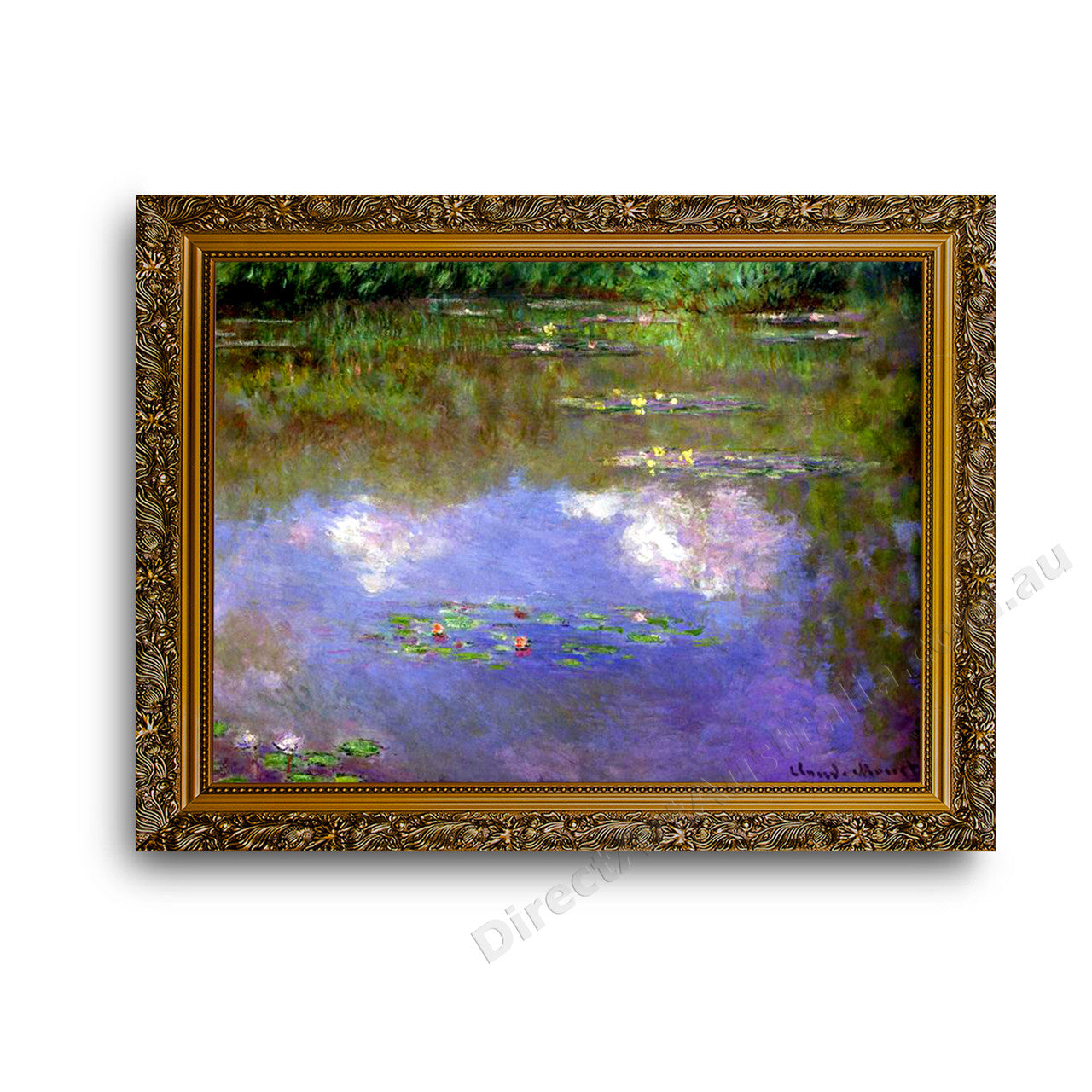 Gold Ornate Outer Frame