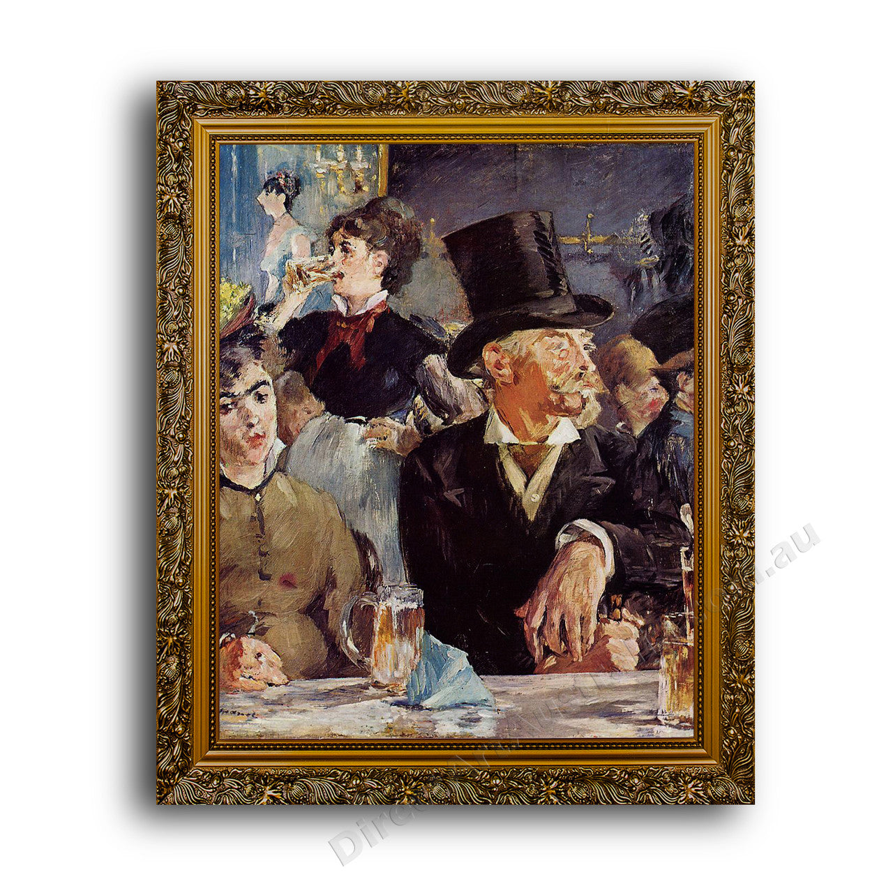 Gold Ornate Outer Frame