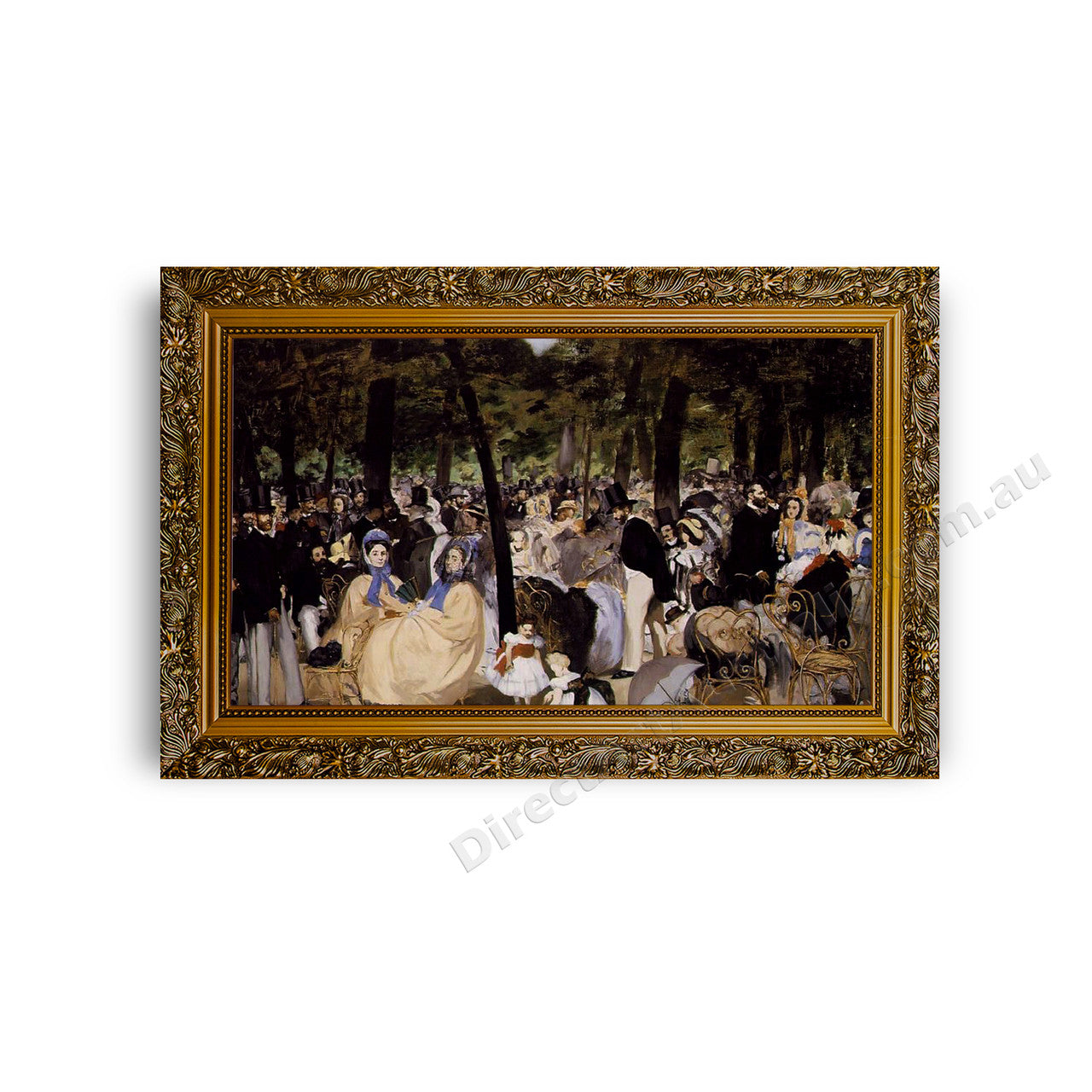 Gold Ornate Outer Frame