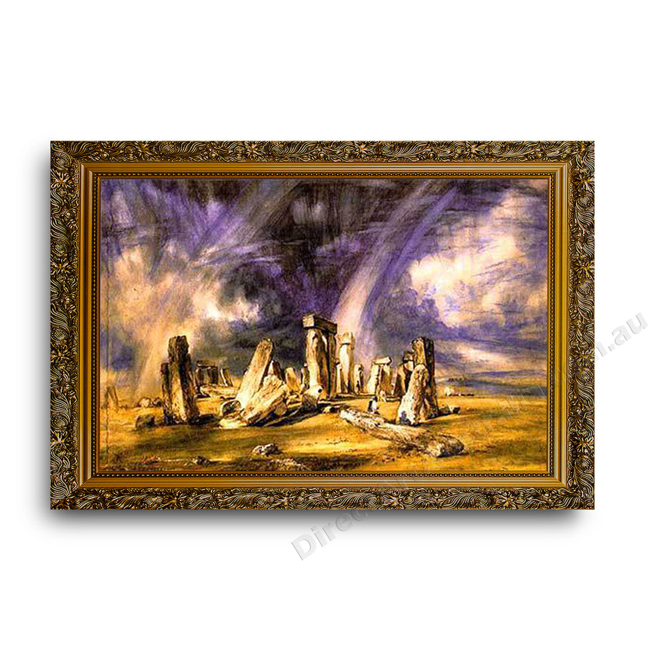 Gold Ornate Outer Frame