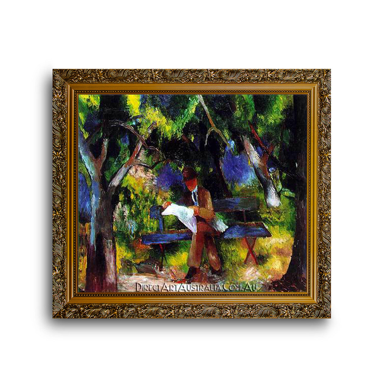 Gold Ornate Outer Frame