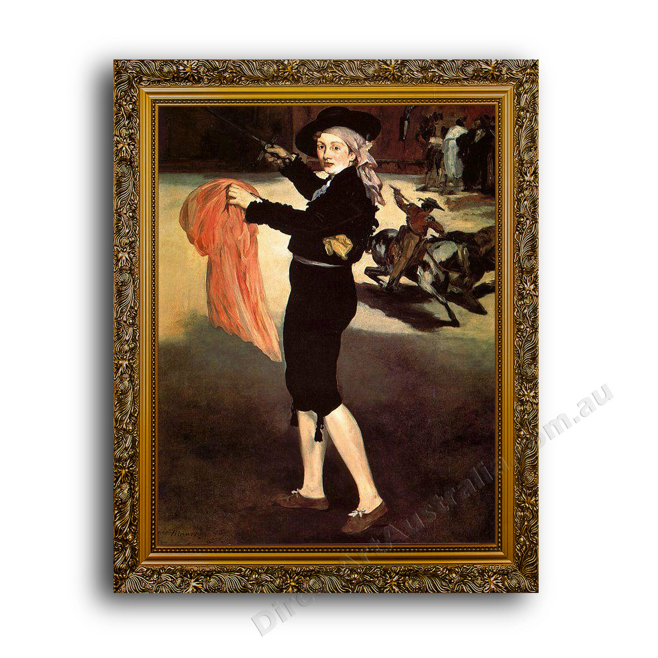Gold Ornate Outer Frame