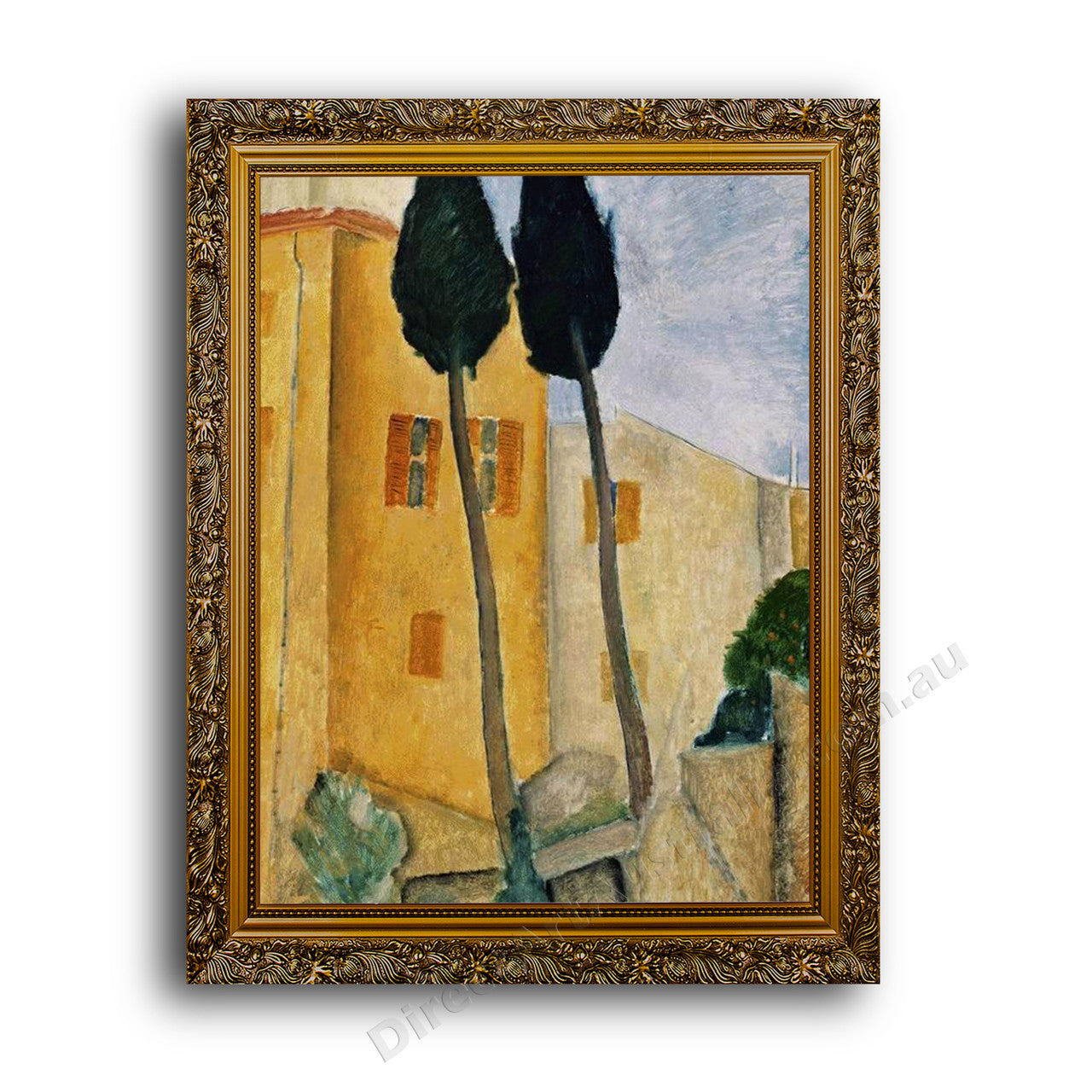 Gold Ornate Outer Frame
