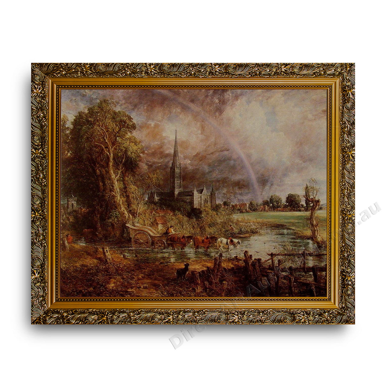 Gold Ornate Outer Frame