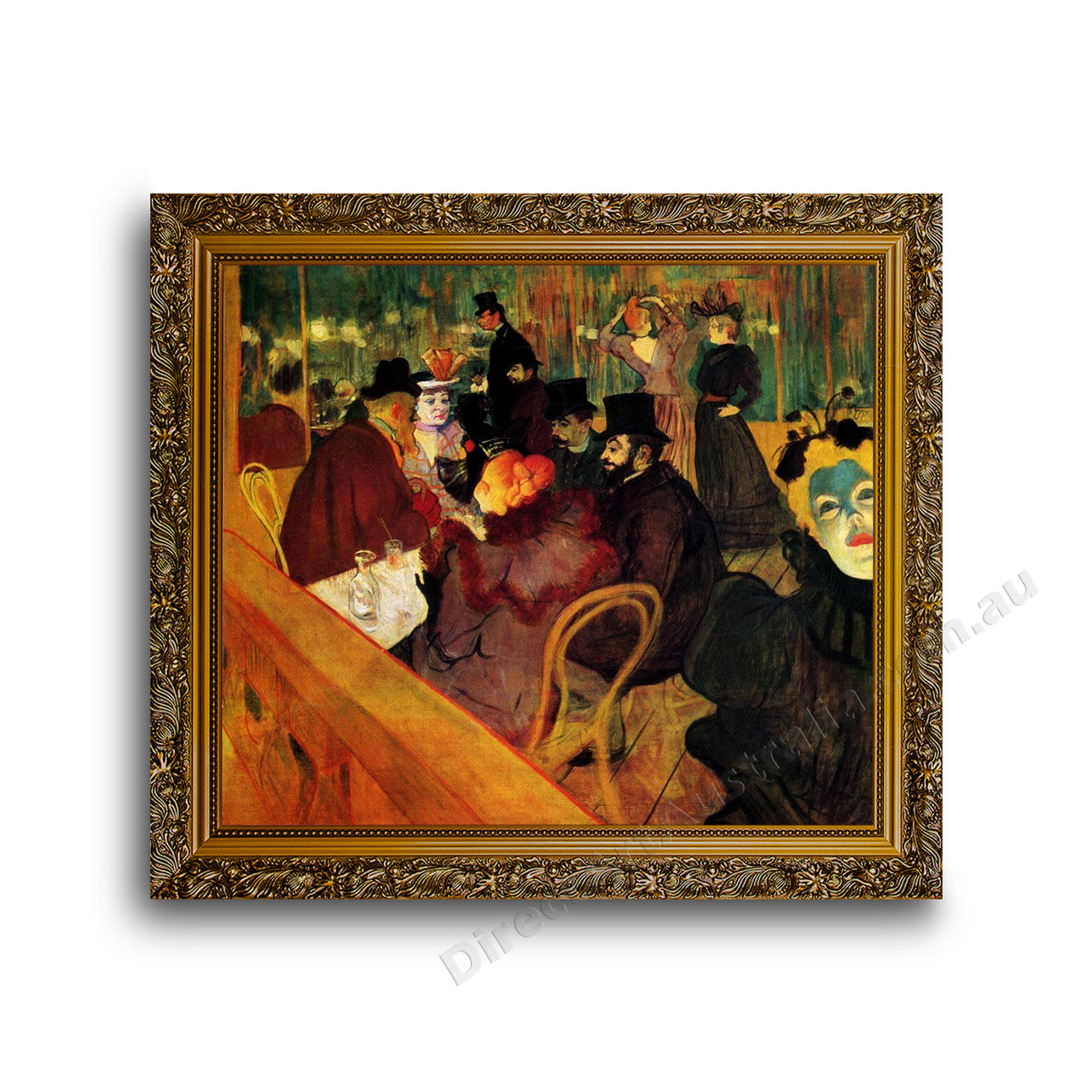 Gold Ornate Outer Frame