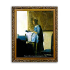 Jan Vermeer | Woman in Blue Reading a Letter