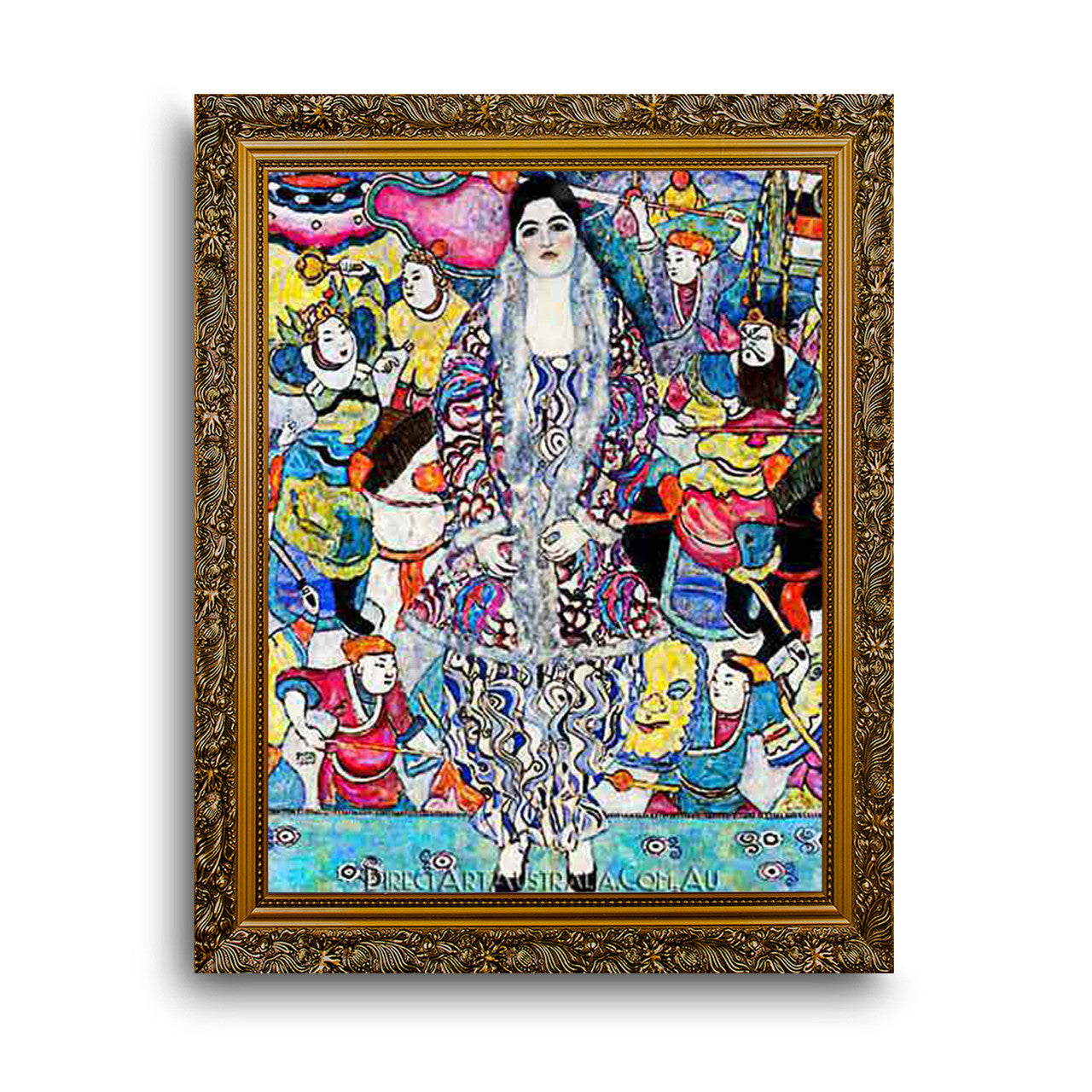 Gold Ornate Outer Frame