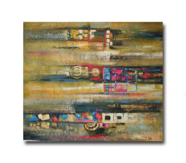 Indistinct | Abstract Wall Canvas Prints & Hand Paintings for Office