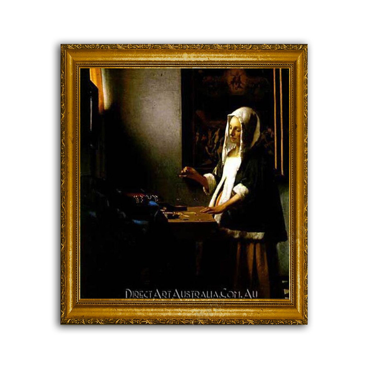 Jan Vermeer | Woman Holding a Balance