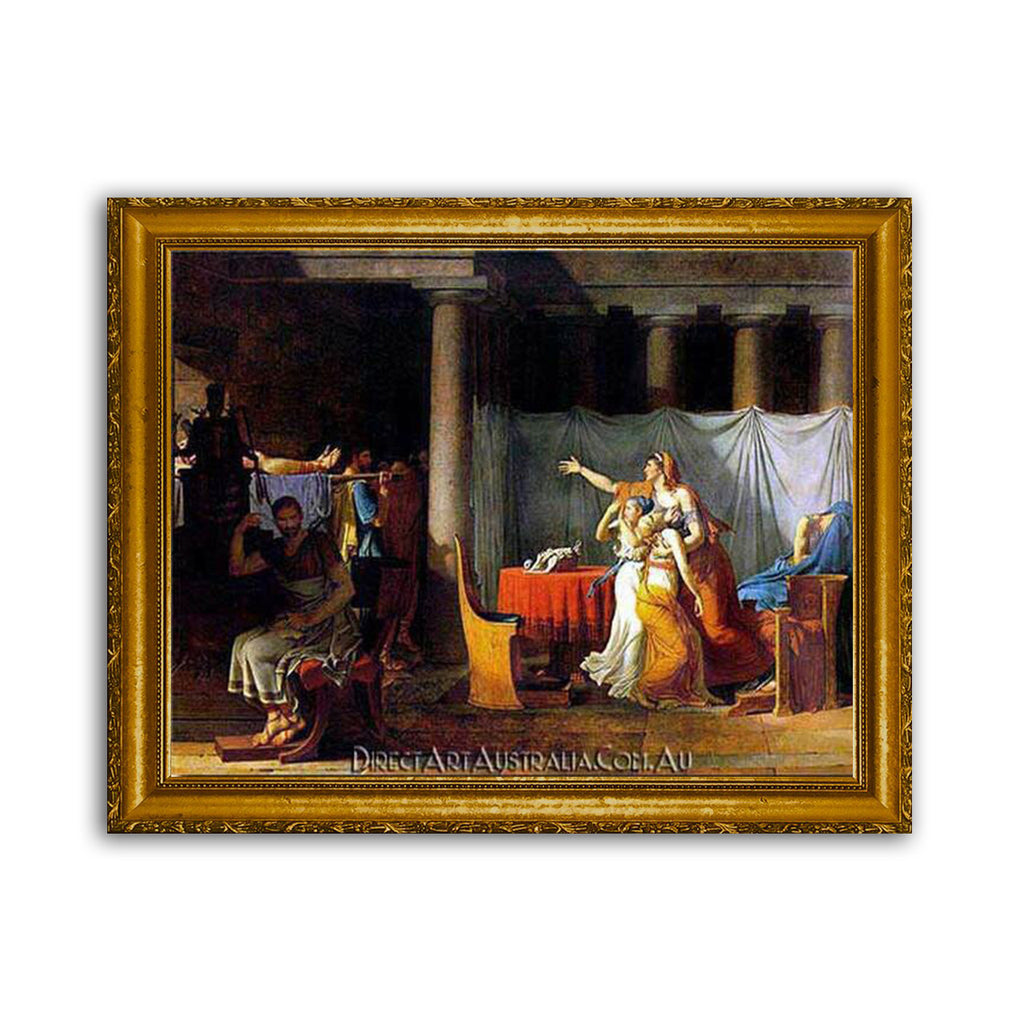David | The Lictors Bring to Brutus the Bodies of His Sons