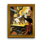 Modern Flat Gold Frame