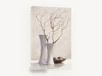 Bare Branches in White, bare branch vases still life painting, floral canvas wall art print ready to hang