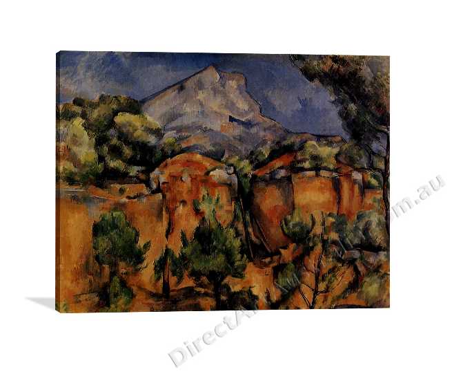 Paul Cezanne | Mont Sainte-Victore Seen from the Bibemus Quarry