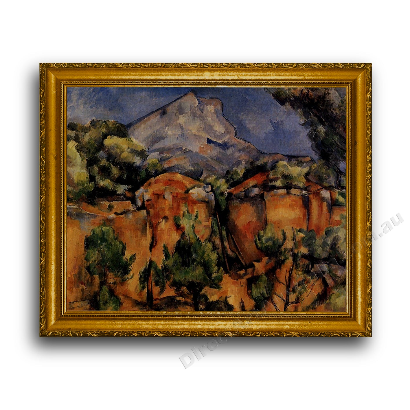 Paul Cezanne | Mont Sainte-Victore Seen from the Bibemus Quarry