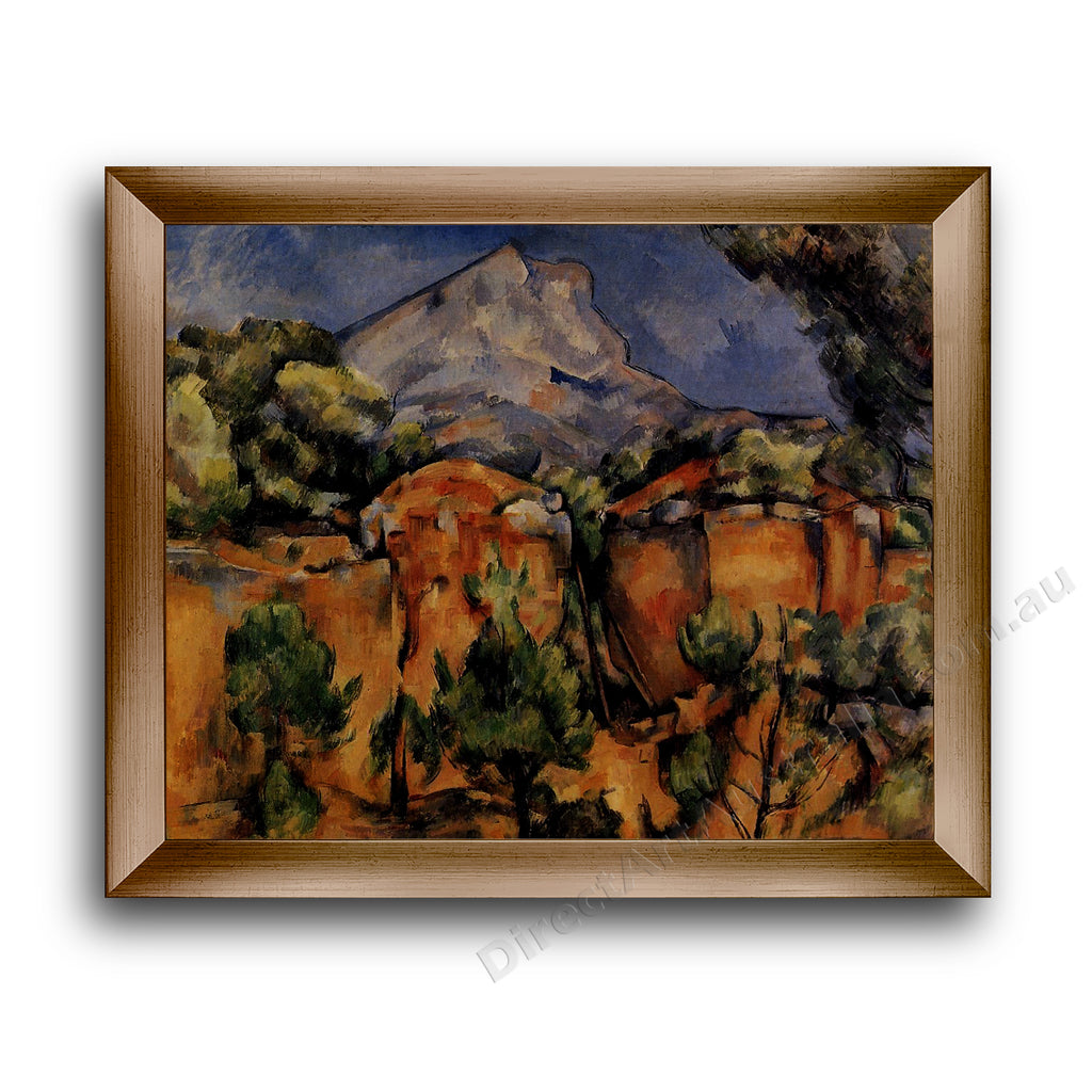 Paul Cezanne | Mont Sainte-Victore Seen from the Bibemus Quarry