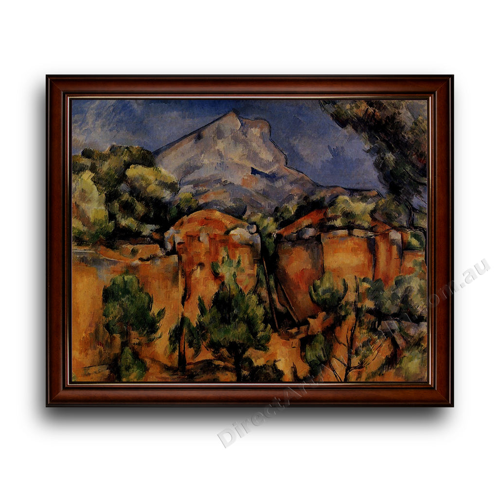 Paul Cezanne | Mont Sainte-Victore Seen from the Bibemus Quarry
