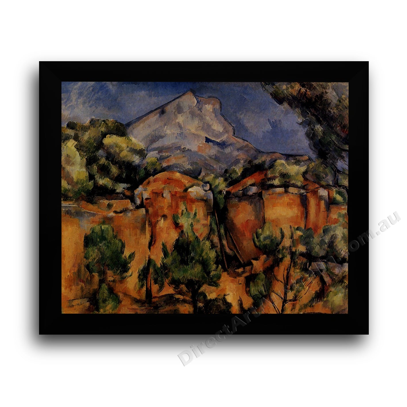 Paul Cezanne | Mont Sainte-Victore Seen from the Bibemus Quarry