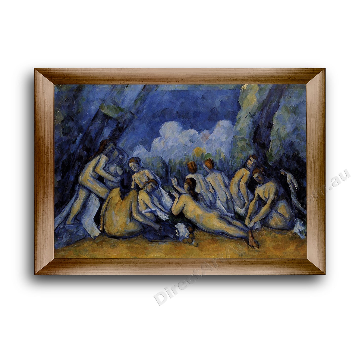 Paul Cezanne | The Large Bathers 1