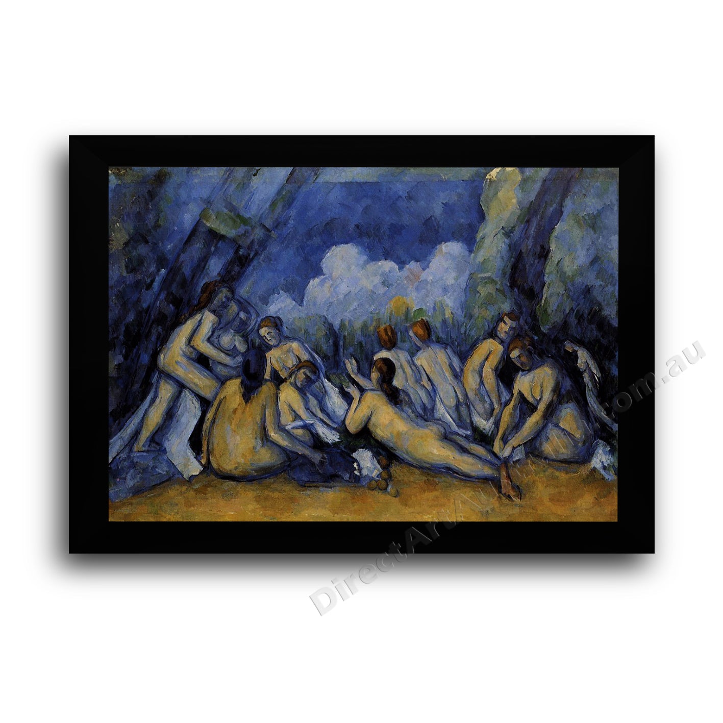 Paul Cezanne | The Large Bathers 1