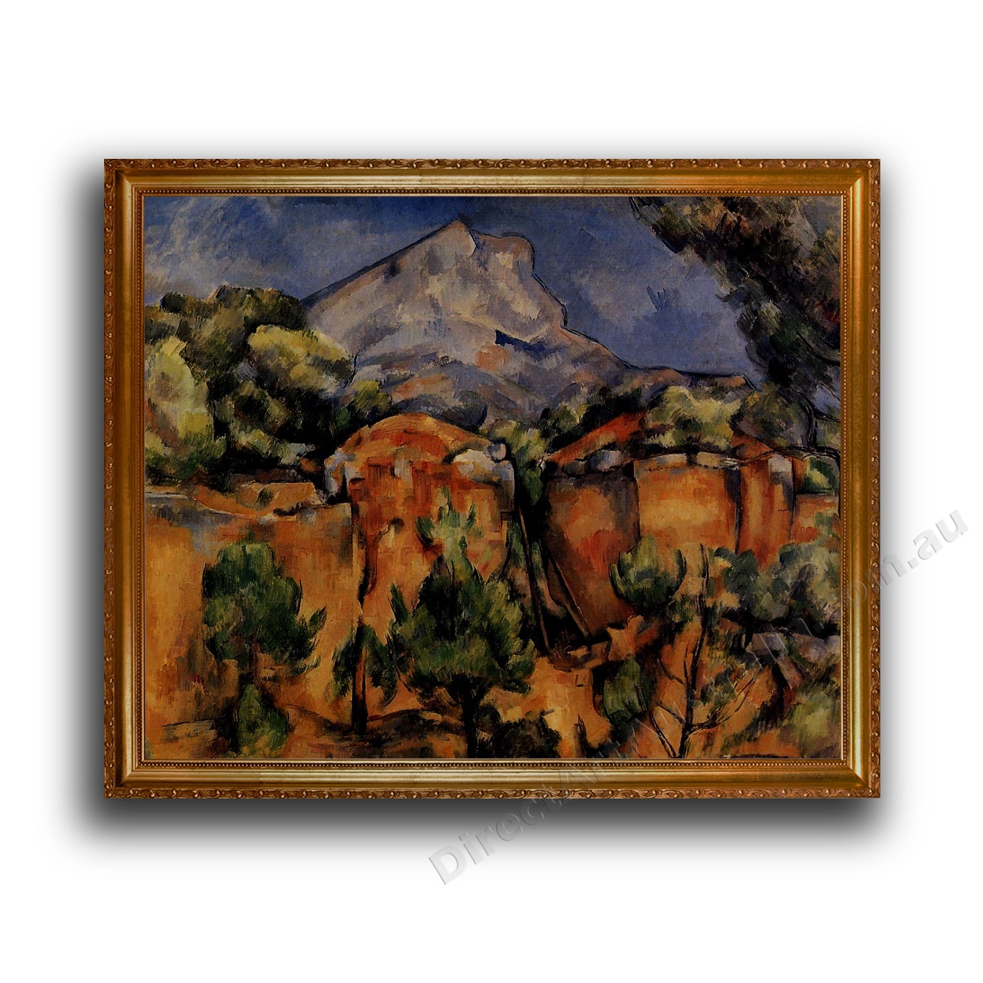 Paul Cezanne | Mont Sainte-Victore Seen from the Bibemus Quarry