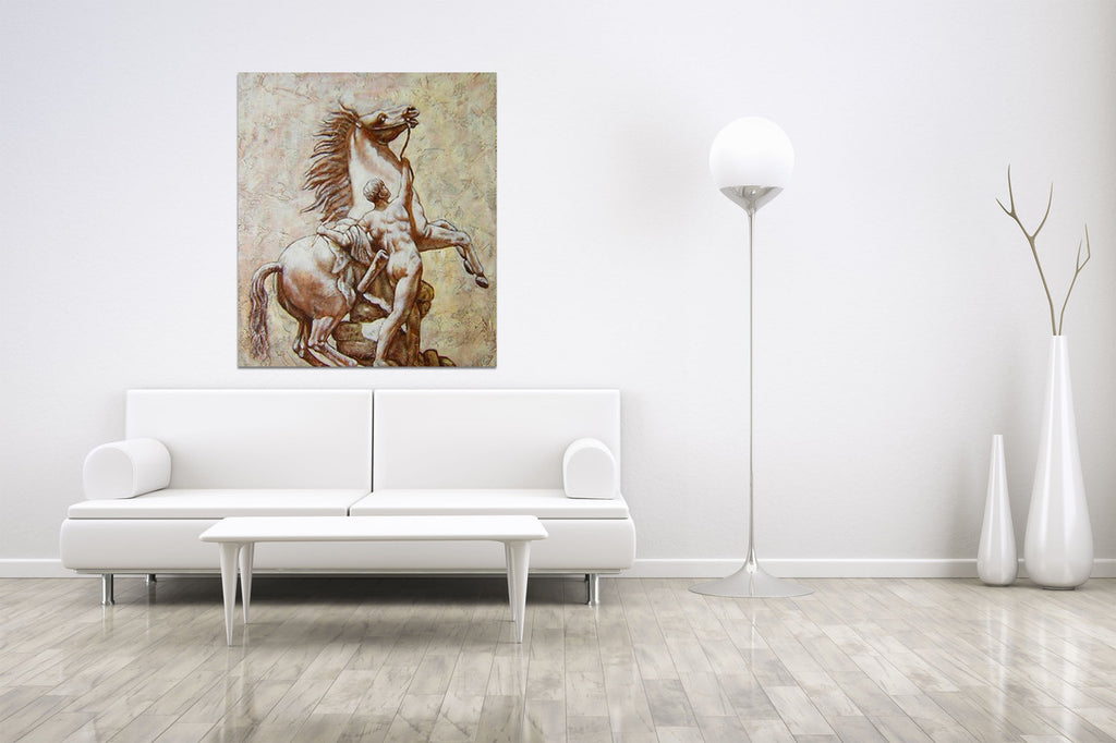 Stallion on the wall