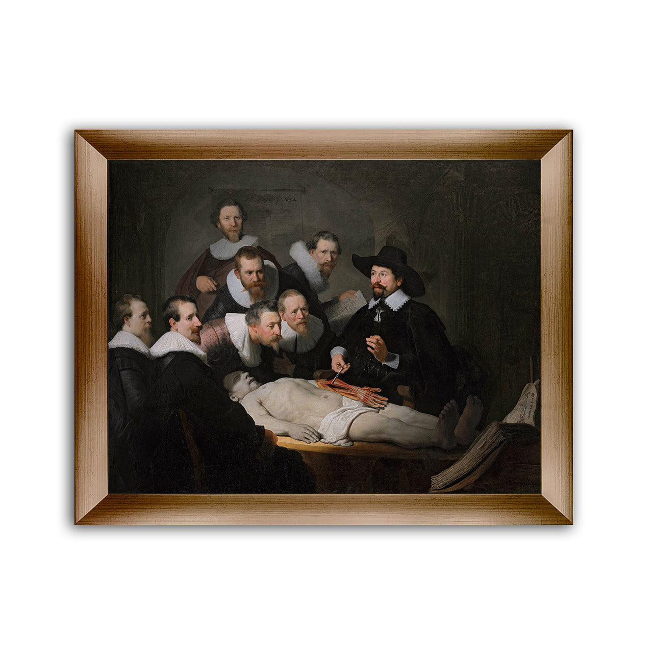 Modern Flat Gold Frame