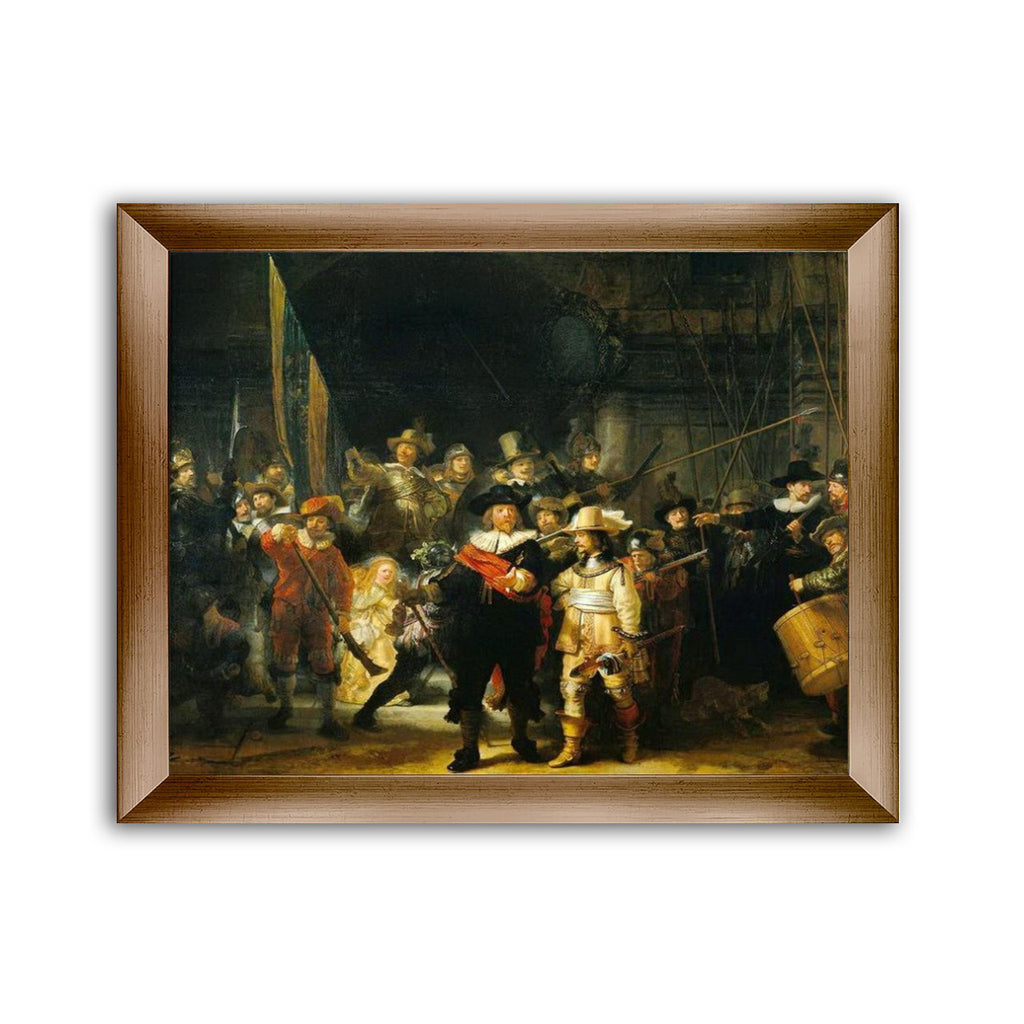 Modern Flat Gold Frame