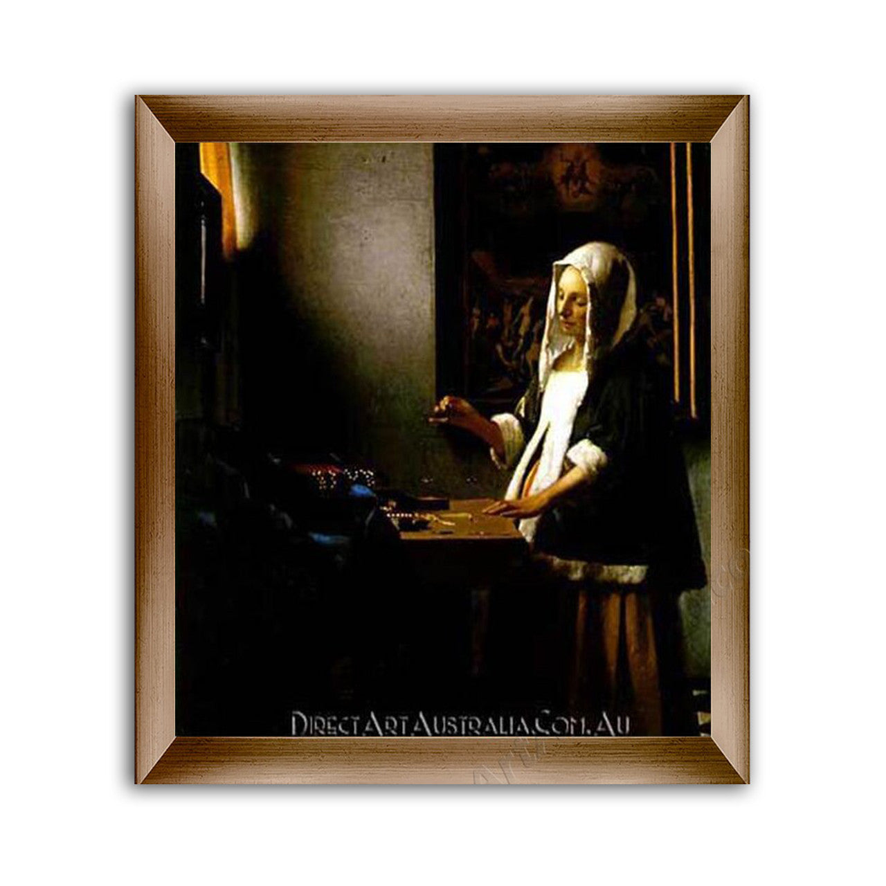 Jan Vermeer | Woman Holding a Balance